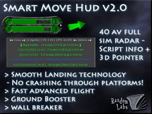 Smart Move Hud - Advanced Flight Assist-40 AV Radar-Movement by Random Labs - Teleport Hub - teleporthub.com