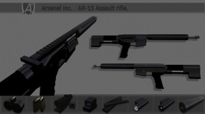 AR-15 Assault Rifle by Arsenal Inc - Teleport Hub - teleporthub.com