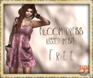 Bloom Dress by !gO! - Teleport Hub - teleporthub.com