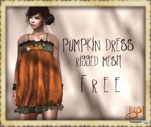 Pumpkin Dress by !Go! - Teleport Hub - teleporthub.com