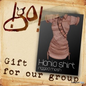 Hania Shirt July 2013 Group Gift by !gO! - Teleport Hub - teleporthub.com