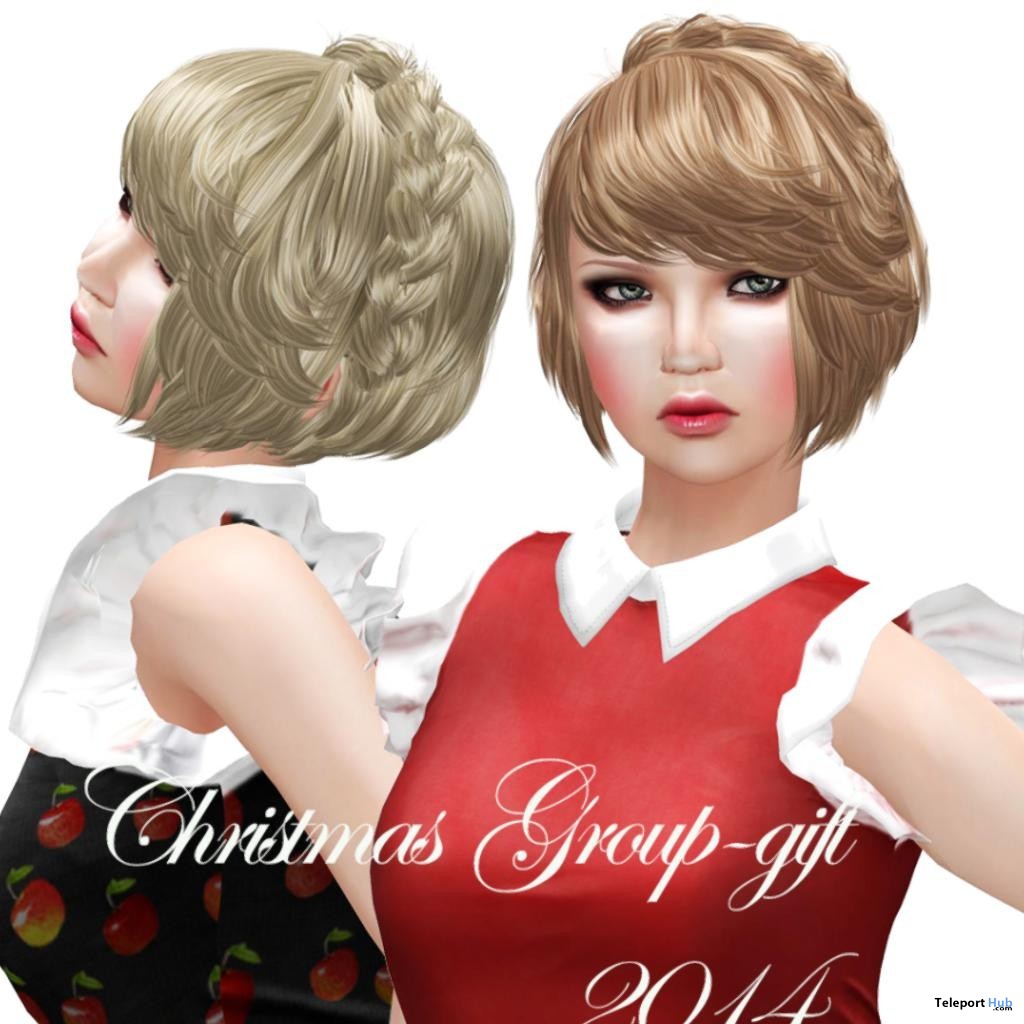 Christmas Hair 2014 Group Gift by DURA - Teleport Hub - teleporthub.com