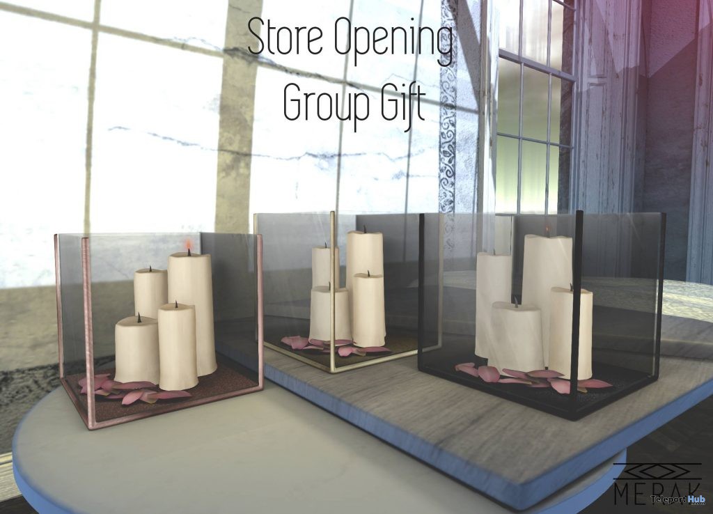 Candle Boxes Store Opening Group Gift by [Merak] - Teleport Hub - teleporthub.com