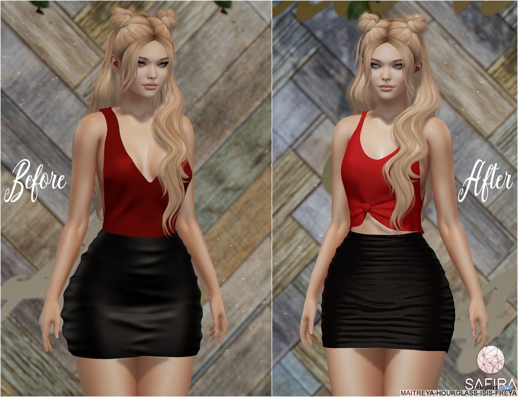 Ellie Dress Redesigned Edition February 2019 Group Gift by Safira - Teleport Hub - teleporthub.com