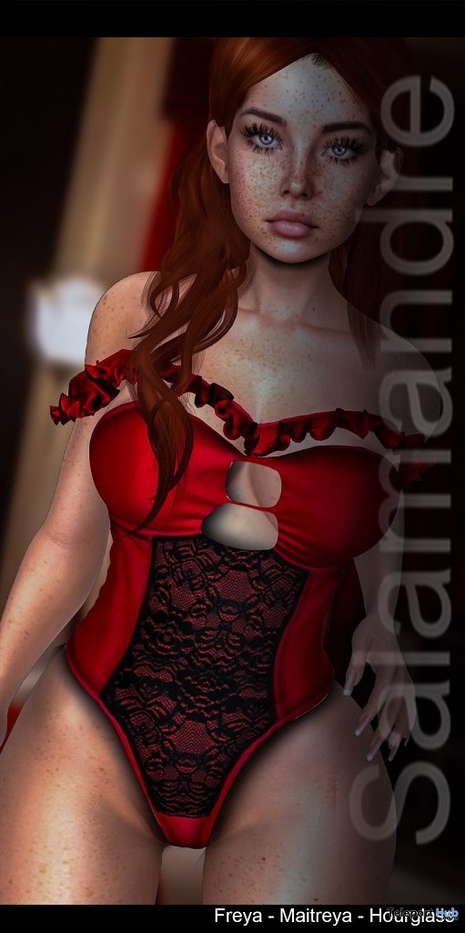 Katia Outfit Fatpack February 2019 Group Gift by Salamandre - Teleport Hub - teleporthub.com