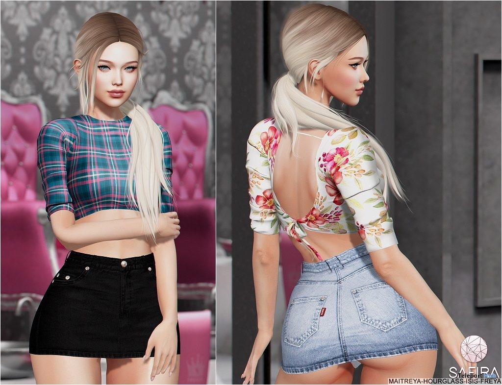 Gina Top Fatpack March 2019 Group Gift by Safira - Teleport Hub - teleporthub.com