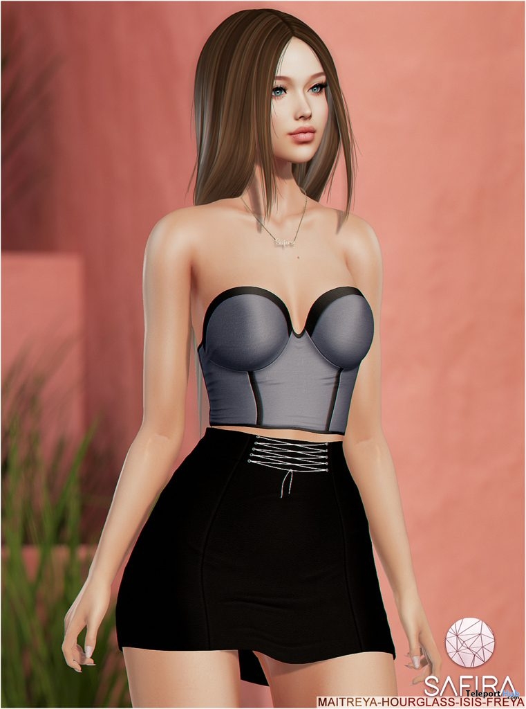 Denim Top Fatpack March 2019 Group Gift by Safira - Teleport Hub - teleporthub.com