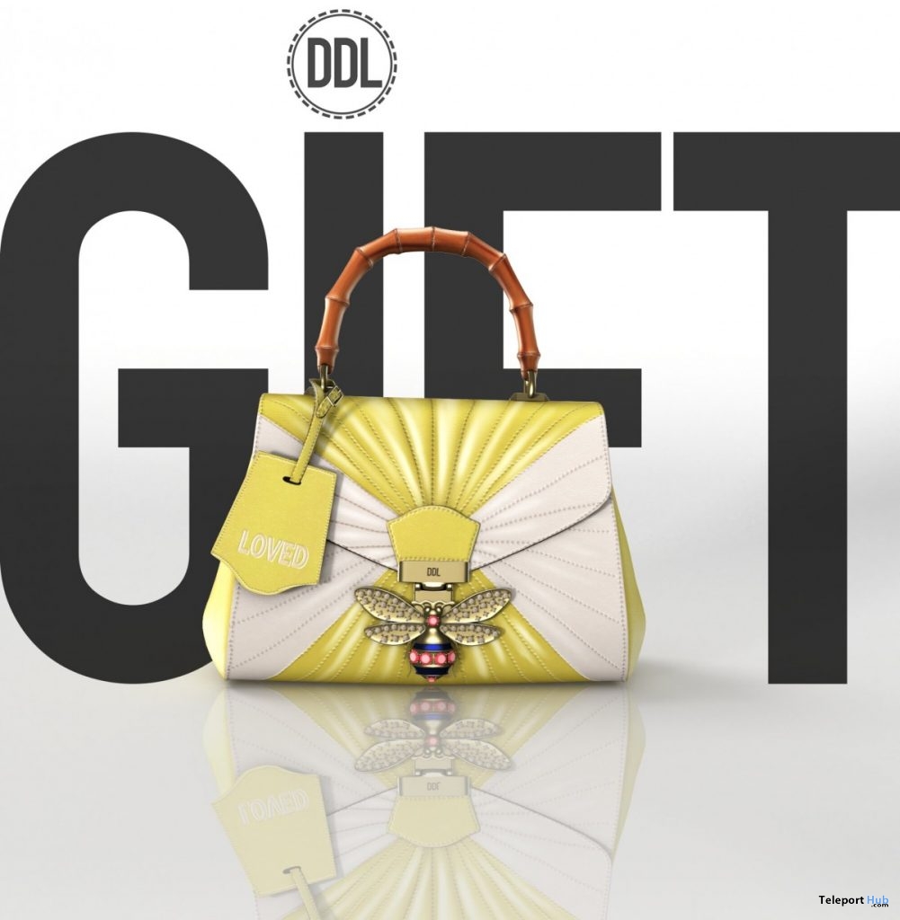 Blow Your Mind Yellow Bag July 2019 Gift by [DDL] Accessories - Teleport Hub - teleporthub.com
