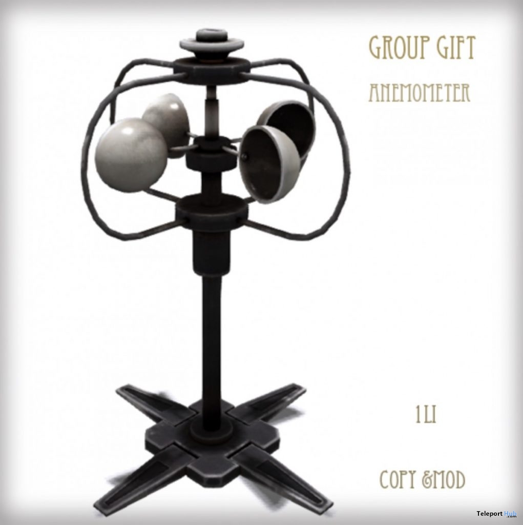 Anemometer July 2019 Group Gift by D-LAB - Teleport Hub - teleporthub.com