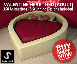 [satus Inc] Valentine Heart Shape Bed Adult 300×250