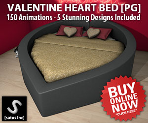 [satus Inc] Valentine Heart Shape Bed PG 300×250