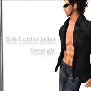 Soft Leather Jacket - Airflow - teleporthub.com
