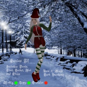 Santas Elf by Malik´s Dark Creations - teleporthub.com