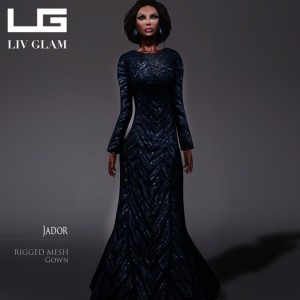 Jador Embellished Gown by *LIV-Glam* - Teleport Hub - teleporthub.com