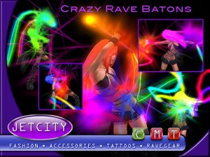 Crazy Rave Batons by JetCity - Teleport Hub - teleporthub.com