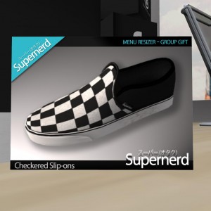 Checkered Slip-on Shoes Group Gift by Supernerd - Teleport Hub - teleporthub.com