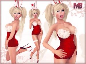 Naughty Bunny Outfit by Mimi’s Boutique - Teleport Hub - teleporthub.com