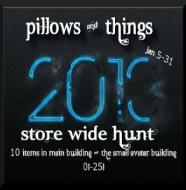 Pillows & Things 2013 Hunt - Teleport Hub - teleporthub.com