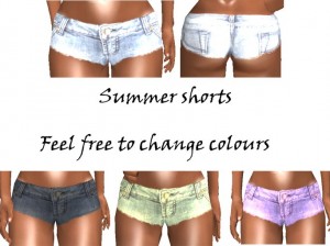 Summer Shorts by KOTEHOK Pixelmaid - Teleport Hub - teleporthub.com