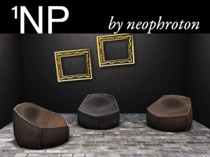 Leather Puff by 1NP - Teleport Hub - teleporthub.com