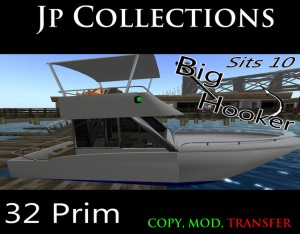 Big Hooker Fishing Boat by JP Collections - Teleport Hub - teleporthub.com