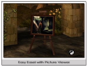 Easy Easel with Automatic Picture Viewer by Zen Creations - Teleport Hub - teleporthub.com