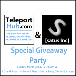 Teleport Hub Giveaway Party - Teleport Hub - teleporthub.com