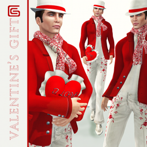Male Valentine Group Gift by GIZZA CREATIONS - Teleport Hub - teleporthub.com