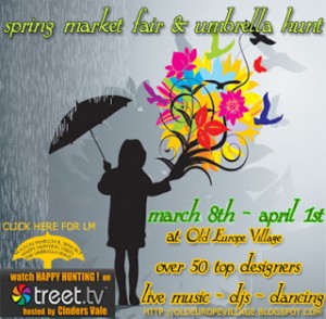 Spring Market Fair & Umbrella Hunt - Teleport Hub - teleporthub.com