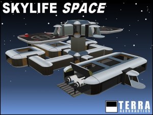 SkyLife SPACE Modular Skybox Building System by Cubey Terra - Teleport Hub - teleporthub.com