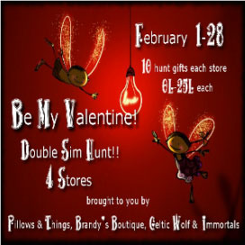 Be My Valentine! Double Sim Hunt!! - Teleport Hub - teleporthub.com