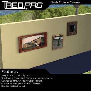 Mesh Picture Frames by Tredpro - Teleport Hub - teleporthub.com