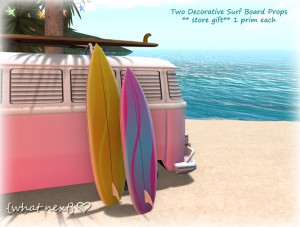 Two Decorative Surfboards by {what next} - Teleport Hub - teleporthub.com