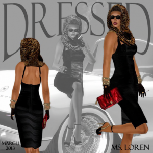 Black Dress and Accessories March 2013 Group Gift by Lexi - Teleport Hub - teleporthub.com