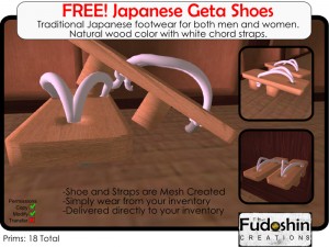 Geta Shoes Traditional Japanese Footwear by Fudoshin Creations - Teleport Hub - teleporthub.com