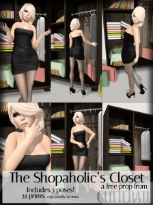 The Shopaholic's Closet Prop by GLITTERATI - Teleport Hub - teleporthub.com
