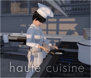 The Chef Complete Outfit for Ladies by Plausible Body - Teleport Hub - teleporthub.com