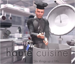 The Chef Complete Outfit for Men by Plausible Body - Teleport Hub - teleporthub.com