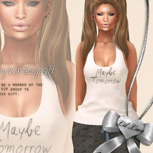 May Be Tomorrow Outfit January VIP Group Gift by Lil'Lace - Teleport Hub - teleporthub.com