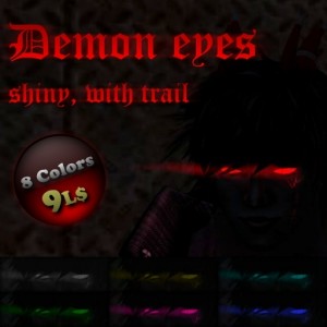Demon Eyes Shiny With Trail 8 Colors by SniperMdAb Avro - Teleport Hub - teleporthub.com