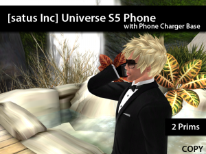 [satus Inc] Universe S5 Phone with Charger Base - Teleport Hub - teleporthub.com