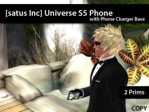 [satus Inc] Universe S5 Phone with Charger Base - Teleport Hub - teleporthub.com