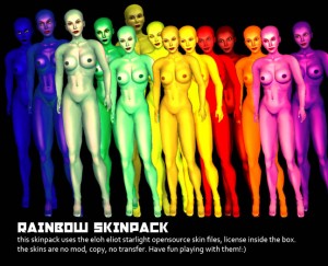 Rainbow Skinpack by Grim Bros  - Teleport Hub - teleporthub.com