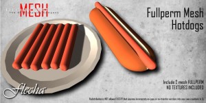 Mesh Hotdogs Full Perm by FLECHA - Teleport Hub - teleporthub.com