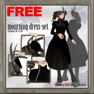 Mourning Dress by edge grafica - Teleport Hub - teleporthub.com