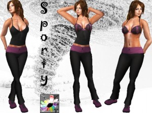 Sporty Complete Outfit by KOT - Teleport Hub - teleporthub.com