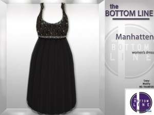 Manhatten Dress by The Bottom Line - Teleport Hub - teleporthub.com