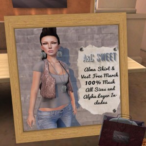 Alma Shirt and Vest March Gift by A&C Sweet - Teleport Hub - teleporthub.com