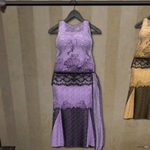 Butterfly Dress Lilac Wearable Demo Gift by Volstead - Teleport Hub - teleporthub.com