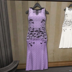 Champagne Dress Lilac Wearable Demo Gift by Volstead - Teleport Hub - teleporthub.com